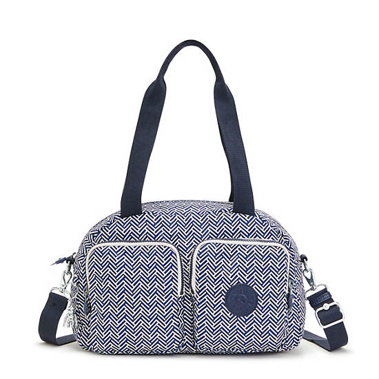 Kipling Cool Defea Printed Skulderveske Grå | NO 1816WN